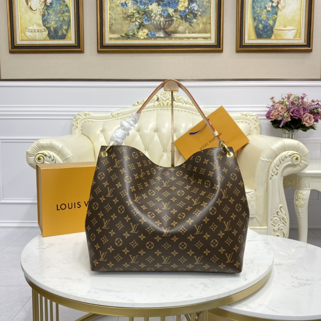 Louis Vuitton GRACEFUL MM Handbag Monogram M43704